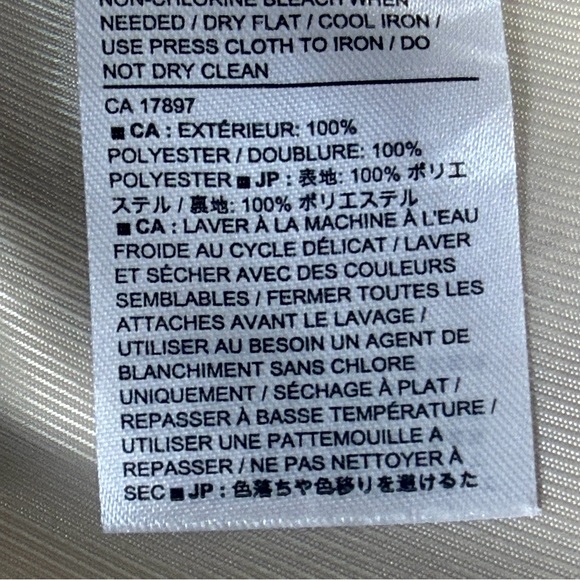 Banana Republic Ribbed Trim Vegan Suede Moto Jacket Size Medium Petite - Picture 12 of 15